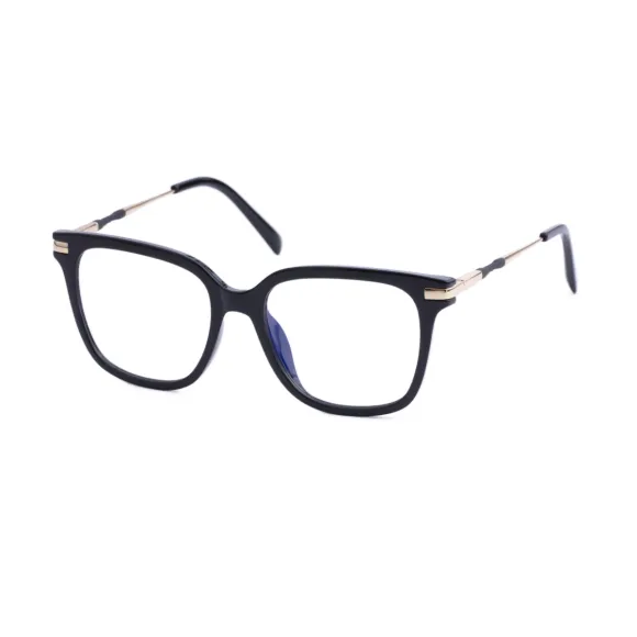 square black eyeglasses