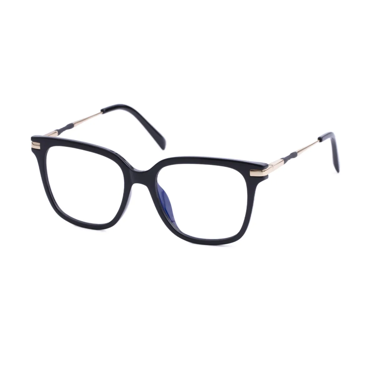 Fashion Square Black Eyeglasses for Women & Men