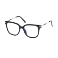 Beryl - Square Black Glasses for Men & Women