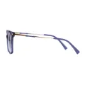 Beryl - Square Gray-purple Glasses for Men & Women