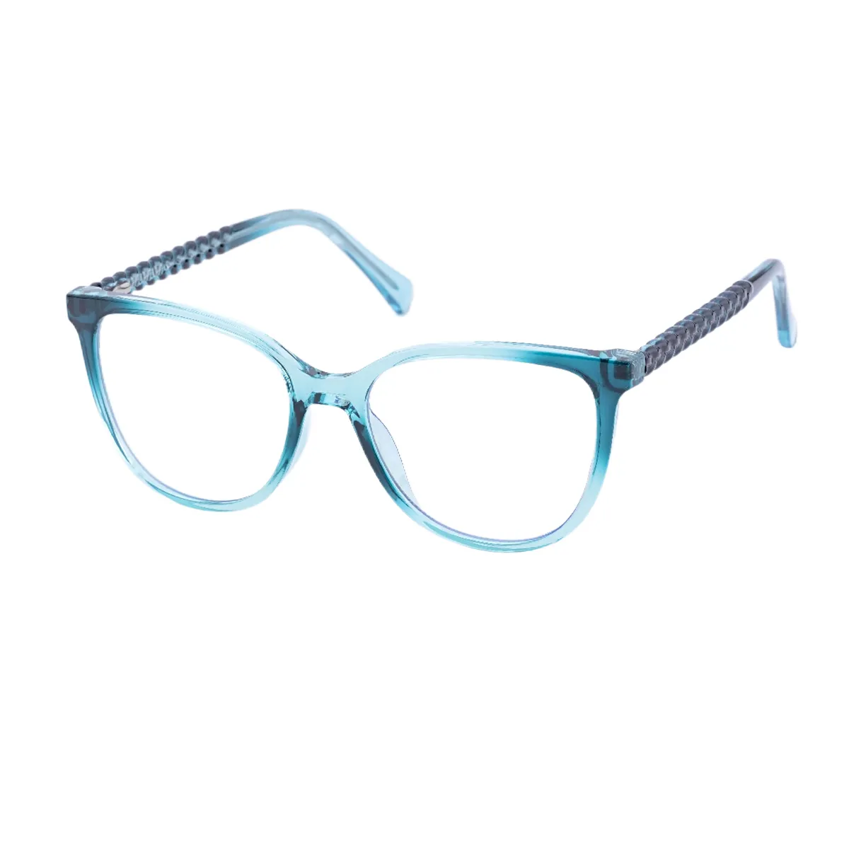 Alyssa - Cat-eye Green Glasses for Women
