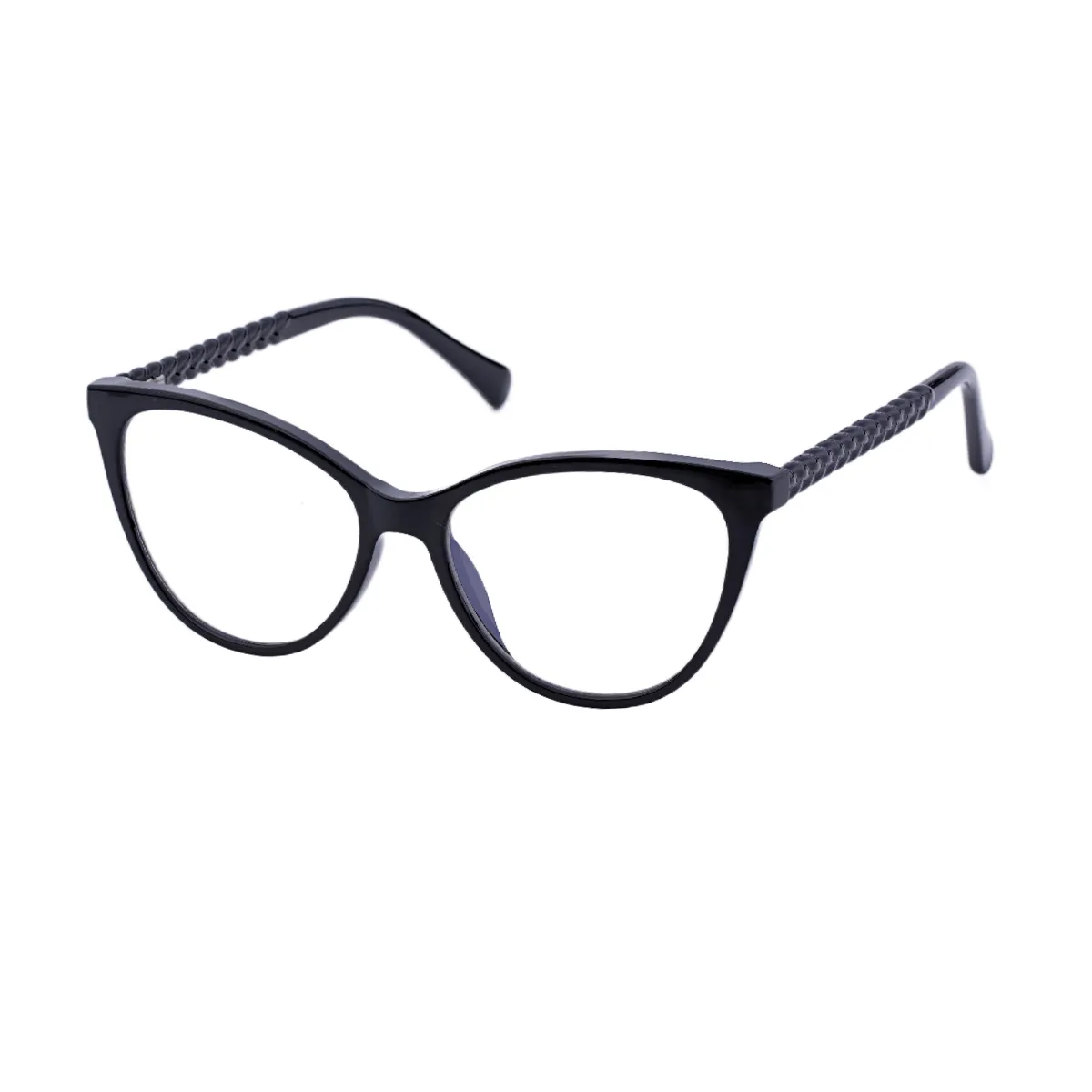 Fashion Cat-eye Black Eyeglasses for Women