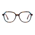 Calista - Geometric Tortoiseshell Glasses for Women