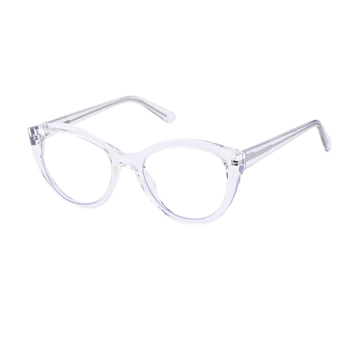 Griselda - Cat-eye Translucent Glasses for Women