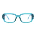 Hermosa - Rectangle Green Glasses for Women