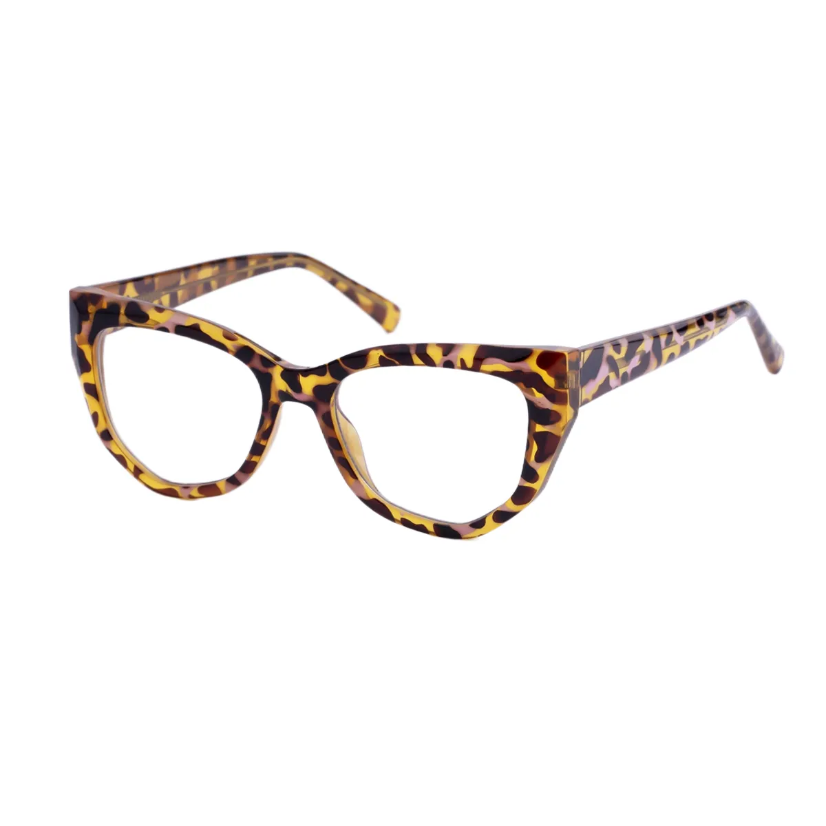 Hedy - Geometric Tortoiseshell Glasses for Women