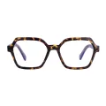 Riva - Geometric Tortoiseshell Glasses for Men & Women