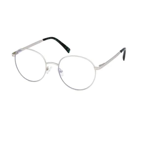 round silver-demi eyeglasses