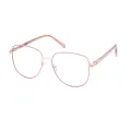 Irene - Square Khaki Glasses for Women