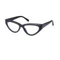 Paula - Cat-eye Black Glasses for Women