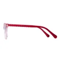 Octavia - Cat-eye Pink Glasses for Women