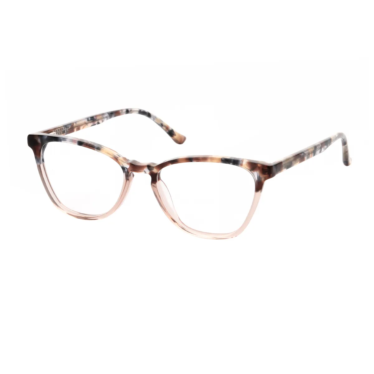 Benny - Cat-eye Brown-Tortoiseshell Glasses for Women - EFE