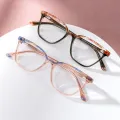 Kary - Cat-eye Pink-Blue Glasses for Women