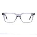 Ruio - Square Gray Glasses for Men
