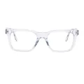 Ruio - Square Translucent Glasses for Men