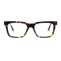 Ruio - Square Tortoiseshell Glasses for Men