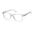 Cecilia - Rectangle Translucent Glasses for Men & Women