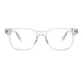 Cecilia - Rectangle Translucent Glasses for Women