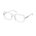 Tuis - Rectangle Translucent Glasses for Men & Women