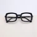 Tuis - Rectangle Black Glasses for Men & Women