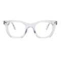 Tilis - Cat-eye Translucent Glasses for Women