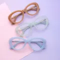 Jossi - Cat-eye Light Blue Glasses for Women