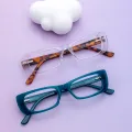 Umi - Rectangle Tortoiseshell Glasses for Men & Women