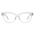 Kitz - Cat-eye Translucent Glasses for Women