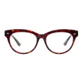 Kitz - Cat-eye Tortoiseshell Glasses for Women