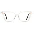 Chat - Cat-eye White Glasses for Women