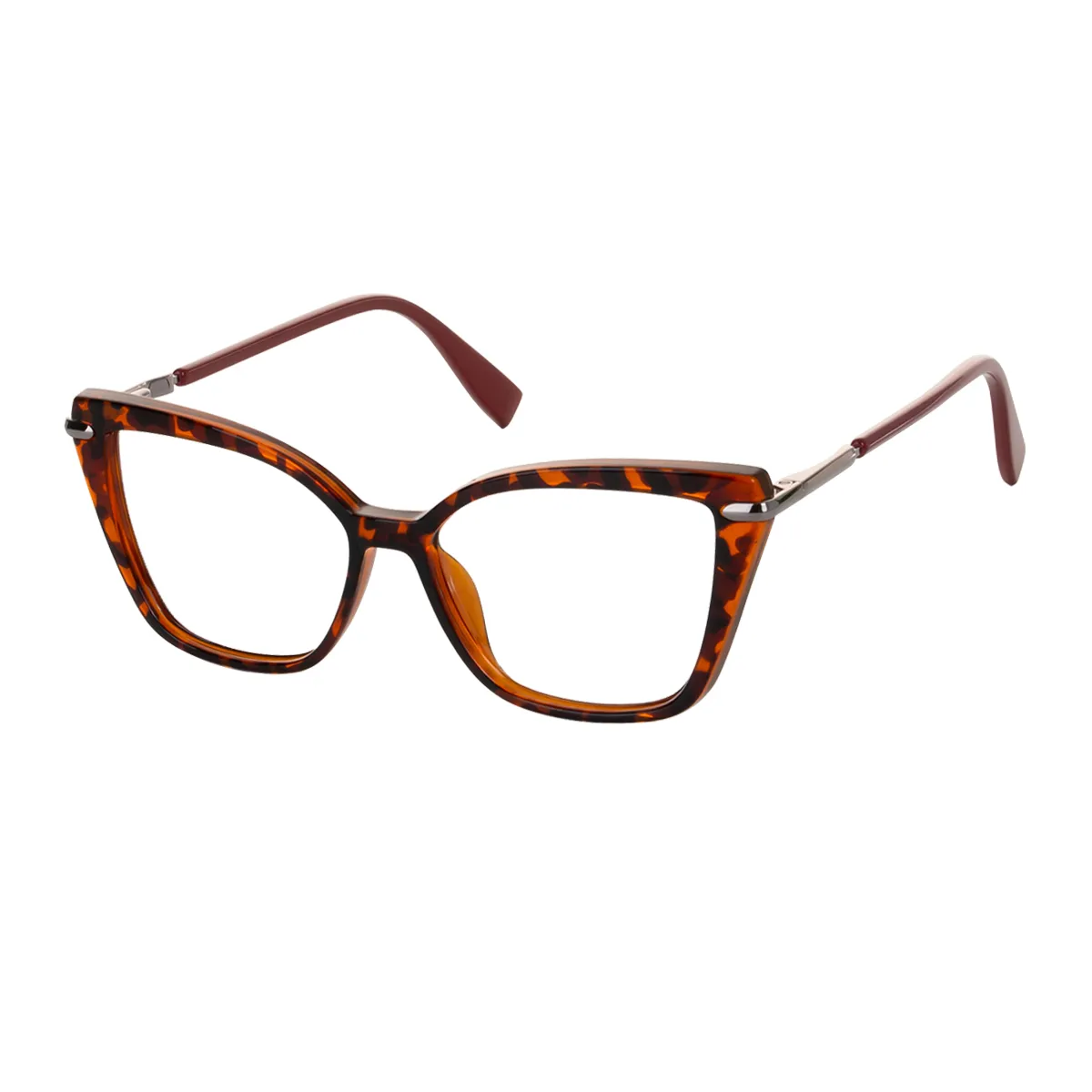 Chat - Cat-eye Tortoiseshell Glasses for Women - EFE