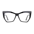 Lora - Cat-eye Black Glasses for Women
