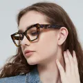 Panthera - Cat-eye Tortoiseshell Glasses for Women