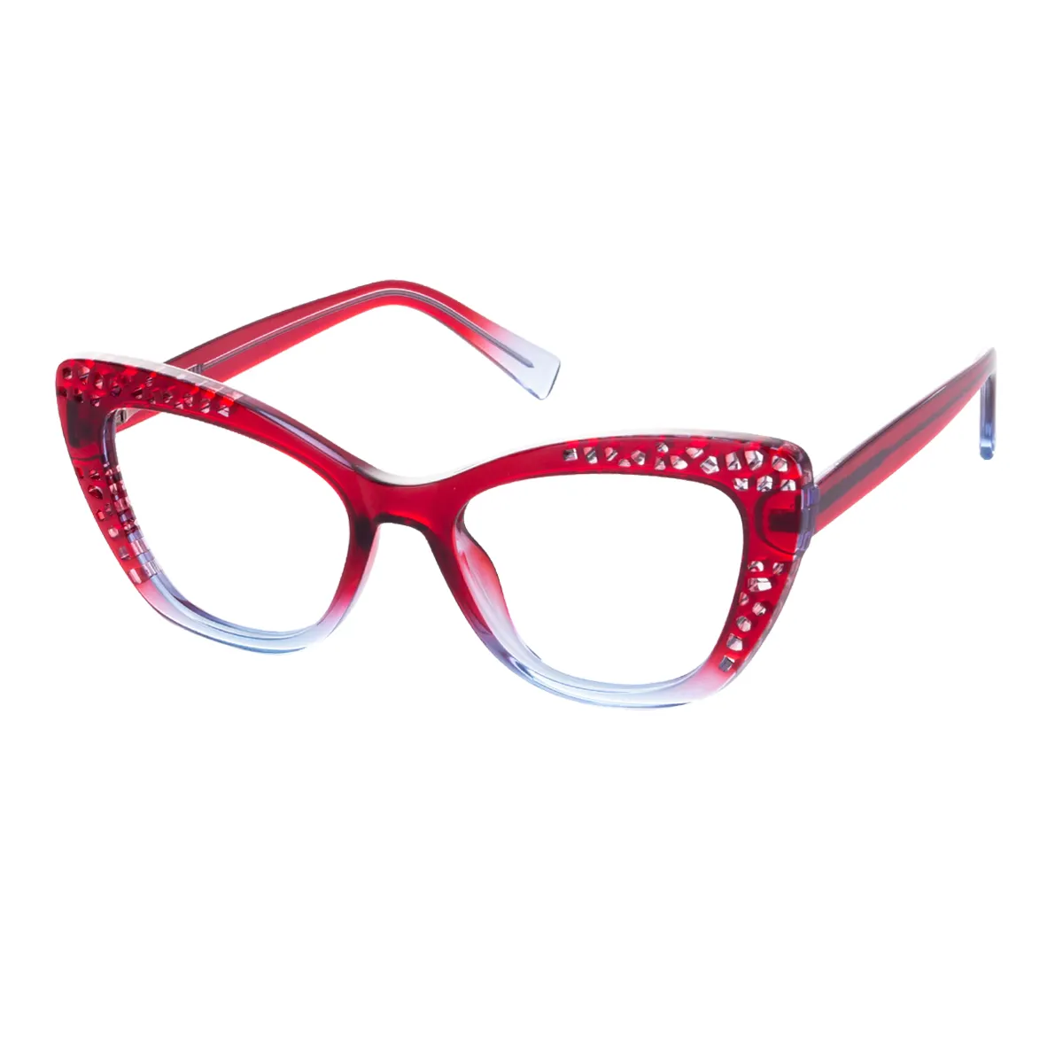 Sum - Cat-eye Red Glasses for Women