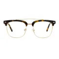 Tori - Browline Tortoiseshell Glasses for Men