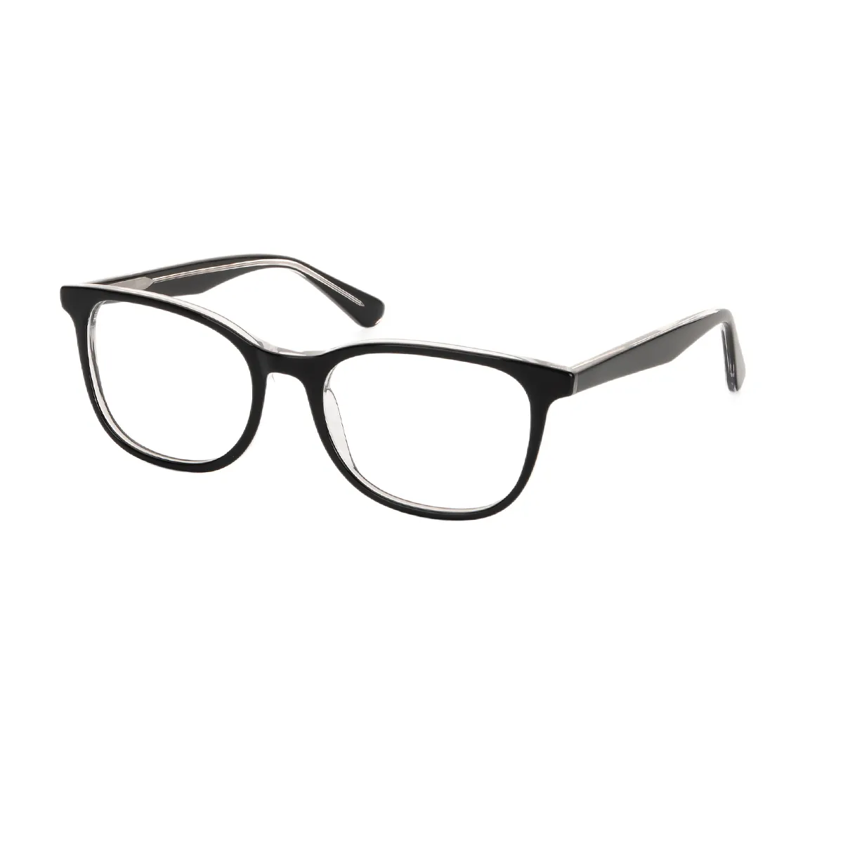 Ring - Oval Gray Glasses for Men & Women