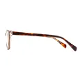 Buke - Square Tortoiseshell Glasses for Men & Women