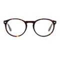 August - Round Tortoiseshell Glasses for Men & Women