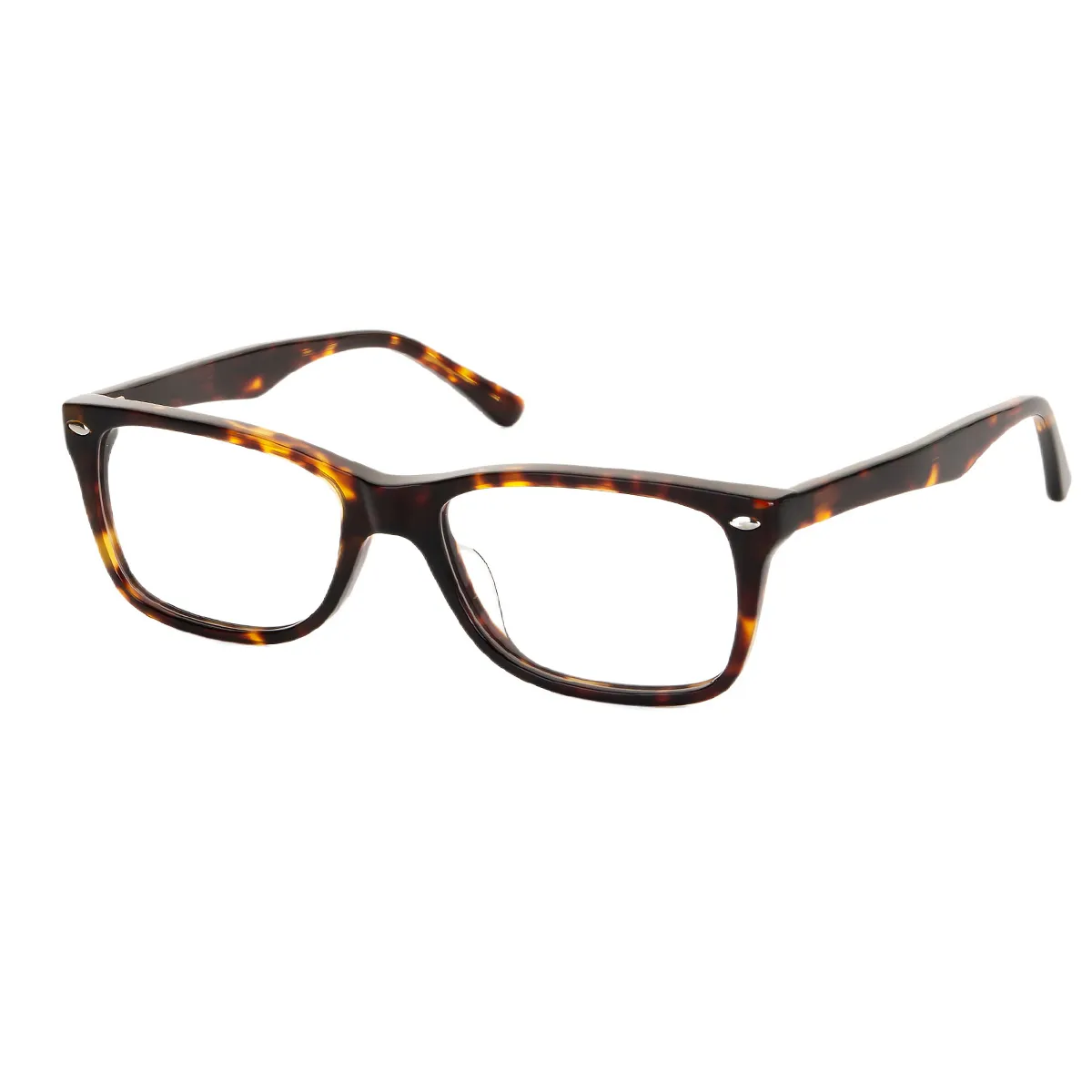 Ken - Square Tortoiseshell Glasses for Men & Women