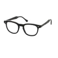 Linga - Rectangle Black Glasses for Men & Women