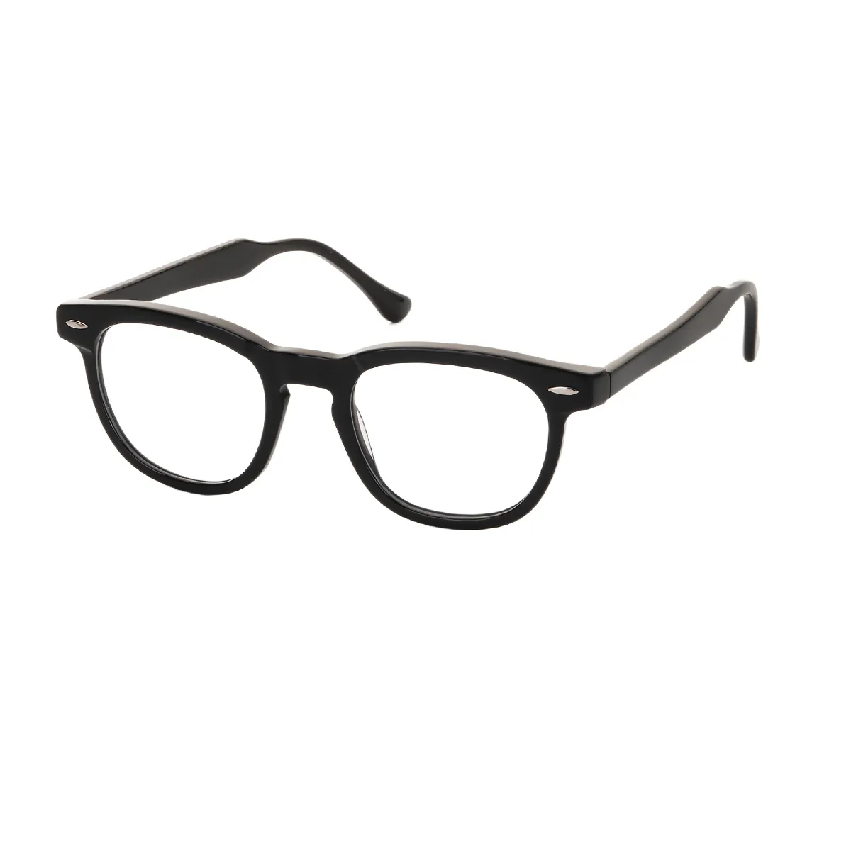 Linga - Square Black Glasses for Men & Women