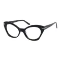 Faye - Cat-eye Black Glasses for Women