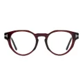 Reina - Round Brown Glasses for Women