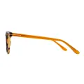 Darian - Square Tortoiseshell Brown Glasses for Men & Women