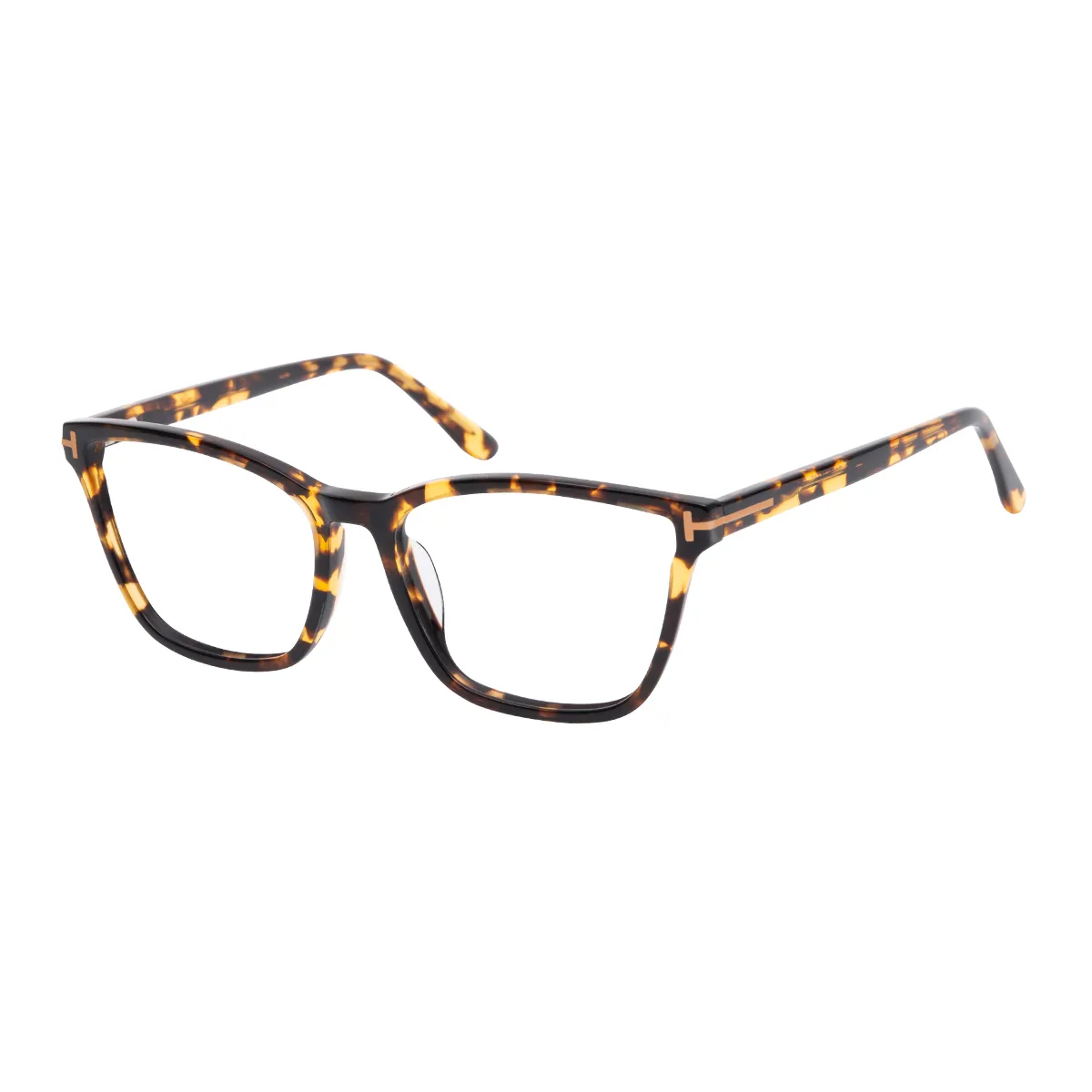 Darian - Square Tortoiseshell Glasses for Men & Women