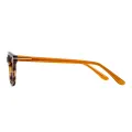 Nemeth - Rectangle Tortoiseshell Glasses for Men & Women