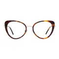Chloe - Cat-eye Tortoiseshell Glasses for Women