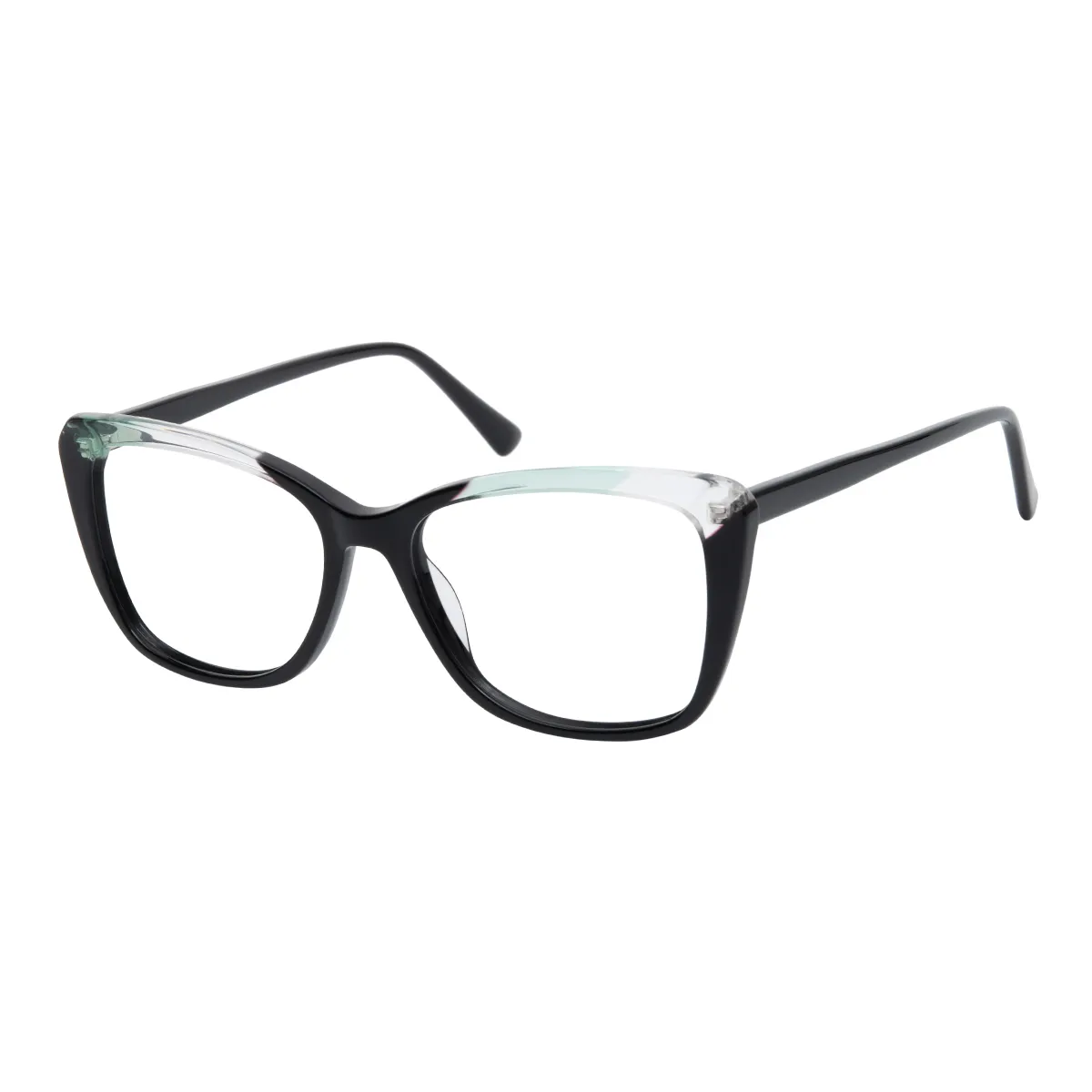 Reese - Square Black Glasses for Women