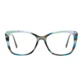 Reese - Square Pattern Glasses for Women