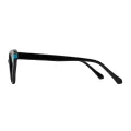 Paloma - Cat-eye Black Glasses for Women